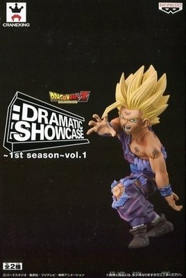 日本正版 景品 七龍珠Z DRAMATIC SHOWCASE 1st season vol.1 孫悟飯 公仔 日本代購