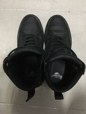 Dr.martens LAMAR 厚底綁帶短筒球鞋黑色UK7,9.9成新