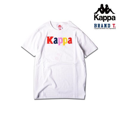 【Brand T】正品公司貨 KAPPA AUTHENTIC COLBOS T-SHIRT 白色 地毯 LOGO 短T