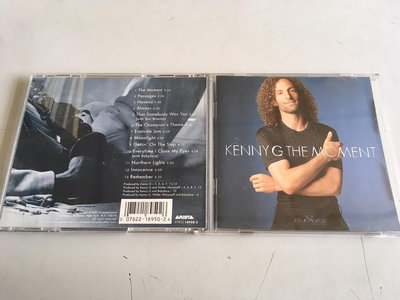 「環大回收」♻二手 CD 早期 絕版【Kenny G The Moment】正版專輯 中古光碟 音樂唱片 影音碟片 自售