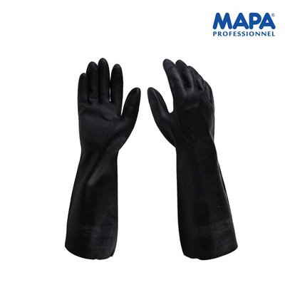 MAPA 耐溶劑手套 耐酸鹼手套 450 加長手套 工作手套 防油 止滑手套 防刺手套 手部護具 醫碩科技 含稅