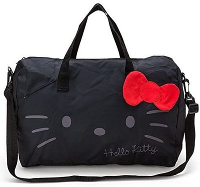 (現貨在台)日本正品 Sanrio 三麗鷗 摺疊收納包 行李袋 行李包 斜背包 波士頓包 Hello kitty 凱蒂貓