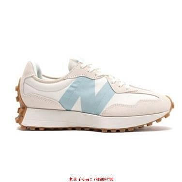 New Balance 327 W Moonbeam Storm Blue 米白 湖水藍 WS327HG1鞋【雅妤潮鞋】