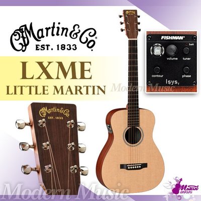 【現代樂器】美國Martin LXME 旅行民謠吉他 CE款 電木吉他 附Fishman拾音器 EQ baby小吉他