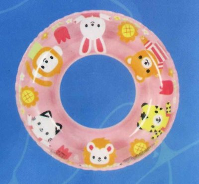 [Joy swims]yong yue  26吋卡哇伊動物圖案【泳圈】【材質厚實】【粉紅色】A 36212