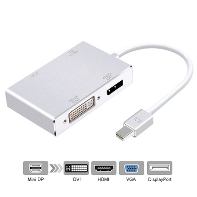 促銷 (null)微軟surface pro6 5 4筆記本電腦Mini DP轉HDMI VGA DVI DP轉換器 可