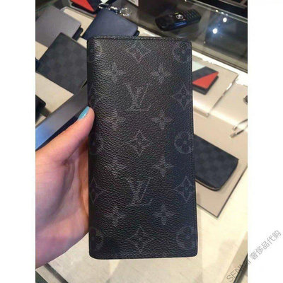 叮噹精品 LV m61697 長夾 男士皮夾 經典 Brazzaville 有現貨