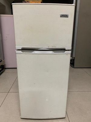 [中古] 東元 125L 雙門冰箱 小雙門冰箱 修冰箱 修理冰箱 維修冰箱 充冷煤 台中大里二手冰箱 台中大里中古冰箱