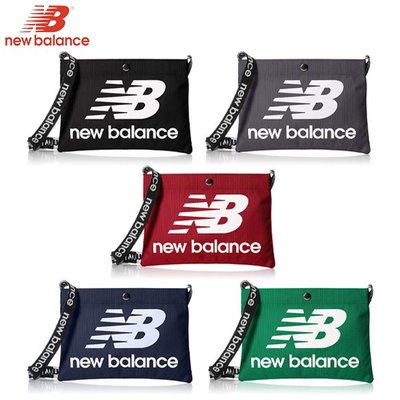 日本限定 南 2021 8月 New Balance 外出小背包 黑深藍紅黃紫色灰色 側背包 方形包 文青 帆布購物包