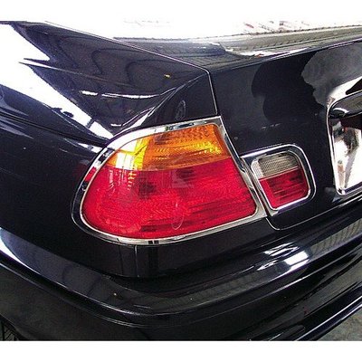 【JR佳睿精品】BMW 3系列 E46 2門 1999-2003 鍍鉻後燈框 尾燈框 電鍍 改裝 台灣製