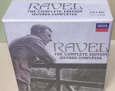 音樂居士新店#拉威爾作品全集 Maurice Ravel 14張 CD