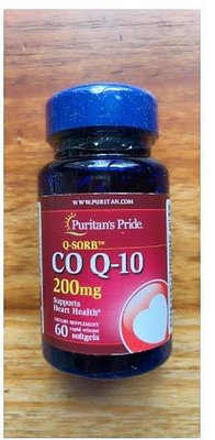 【小圓仔全球購】美國Puritans Pride CO Q10 輔酶200mg 60粒心臟保護