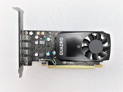 創客優品 全新 NVIDIA Quadro P600 2GB DDR5 專業繪圖顯卡 KF3843
