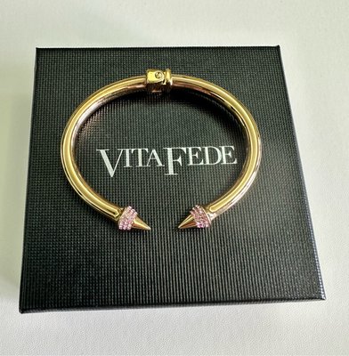 Vita Fede手環（細）粉鑽