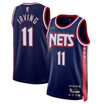 【現貨優惠】NIKE Kyrie Irving 籃網 75週年 City 城市版 球衣