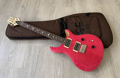 『立恩樂器』免運分期 / PRS SE Custom 24 電吉他 粉色 CU44BQ 印尼廠