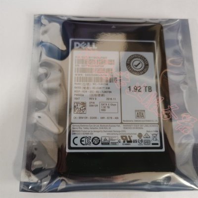 Dell/戴爾 1.92TB SSD SATA 固態行貨 09W12R 保一年 DELL 1.92T