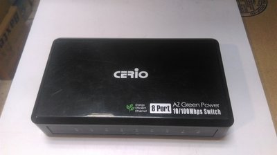 CERIO智鼎CS-1008G-8PX 8埠小型網路交換器