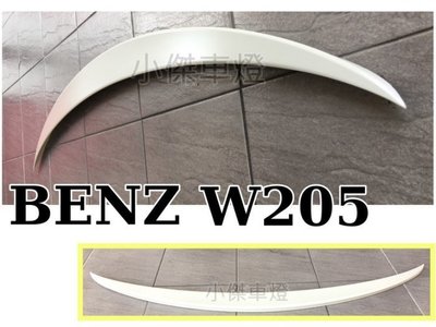 》傑暘國際車身部品《BENZ W205 C180 C200 C250 AMG樣式 鴨尾 尾翼 W205尾翼 ABS