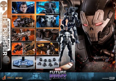 [貓市多] 全新 Hot Toys VGM33 1/6 Marvel未來之戰 懲罰者 戰爭機器裝甲