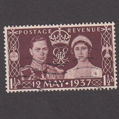 英國王室 喬治六世登基與伊麗莎白加冕信銷隨機戳凌雲閣珍藏郵票