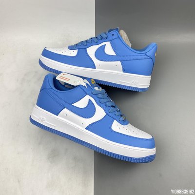NIKE Air Force 1 Low CT1989-441 北卡藍 白藍 男女鞋