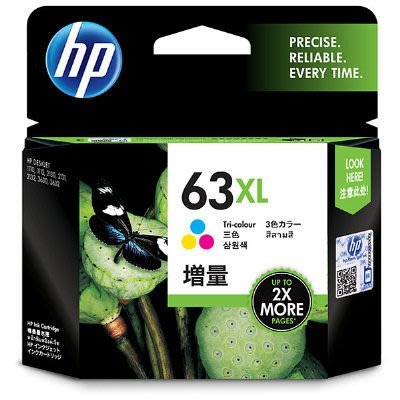 (含稅價) HP F6U63AA F6U63A 63XL號 全新原廠高容量彩色墨水匣