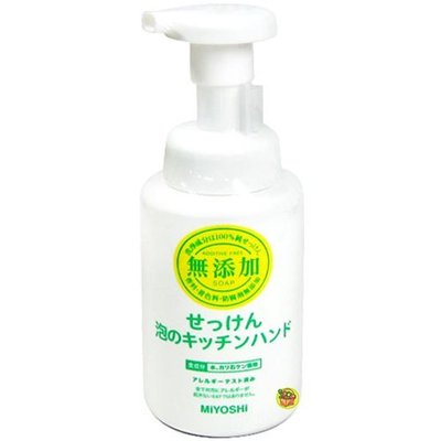 【JPGO】日本製 MIYOSHI 無添加 廚房用 泡沫洗手乳 250ml#639