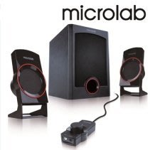 【偉祥數位科技】【Microlab】M-111 2.1時尚美聲多媒體喇叭