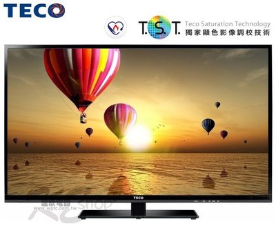 東元 TECO TL4262TRE 42吋 多媒體影音數位LED 電視/顯示器+視訊盒