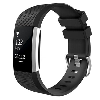 現貨 現貨��Fitbit Charge 2 智能手環替換腕帶 硅膠手錶錶帶 運動手環 Charge2 硅膠替換手環錶帶