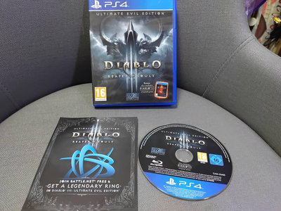 可玩可收藏 PS4實體遊戲 暗黑破壞神3 奪魂之鐮 終極邪惡版 英文版