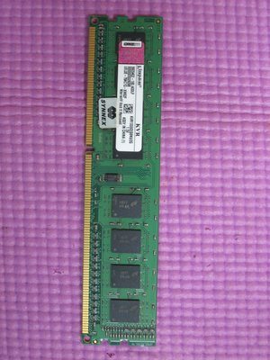 [ 寬版單面顆粒 ] KingSton  金士頓 DDR3-1333  2GB 桌上型二手記憶體 [原廠終保]