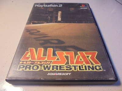 PS2 全明星職業摔角1/全日本明星摔角 All Star Pro Wrestling 1 日文版 桃園《蝦米小鋪》