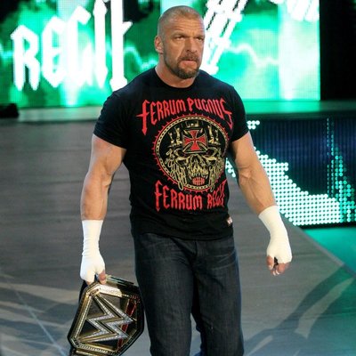 [WWE Taiwan]正版 Triple H Iron Fist Iron Rule Tee 鐵拳規則經典衣服S號特價