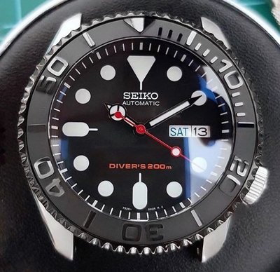 SEIKO SRPD SKX007 黑色遊艇陶瓷圈。改裝計時圈貼片。SKX009。SKX011。SKX171