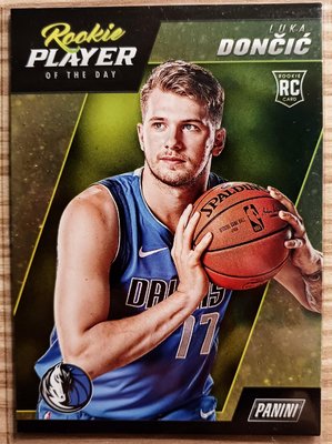 18-19 Player of the Day Luka Doncic RC 新人卡