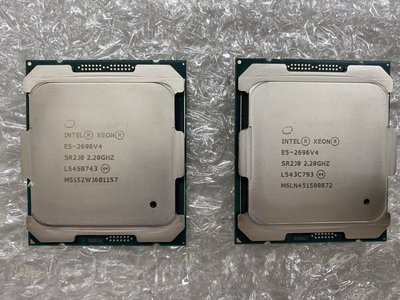 Intel Xeon E5-2696V4 CPU處理器(單顆 二手良品 台灣現貨 蘆洲可自取📌自取價5850