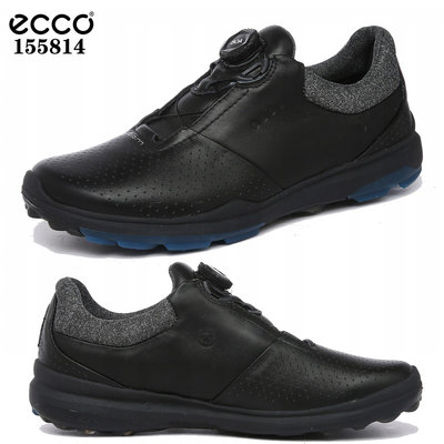 正貨 ECCO男鞋 GOLF BIOM HYBRID 3 BOA高爾夫球鞋 golf男鞋 犛牛皮 防水舒適 155814