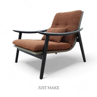 家室美家具 JUST MAKE 單人沙發 椅子 B&B單椅 造型沙發 沙發椅 餐椅 造型椅 實木單椅 造型單椅