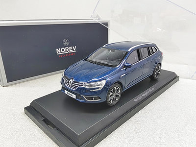 汽車模型 車模 收藏模型NOREV 1/43 雷諾 Megane Estate 2016 合金車模型