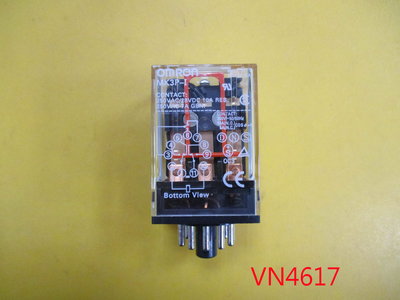 【全冠】OMRON歐姆龍 MK3P-I 250VAC/28VDC10A中間繼電器 (VN4617)
