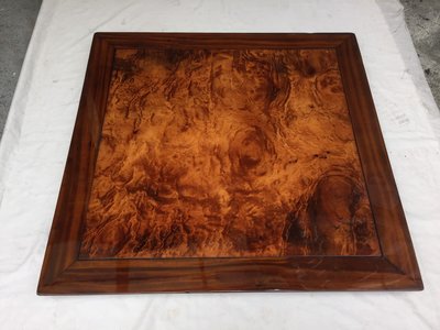 清代百年樹瘤閃花四方桌板(95x98)(送三義重新整理上漆)非檜木肖楠