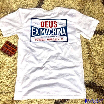 街頭集市年新款  Deus T 恤 #2 個 Dainese Ducati Arai 男士時尚短袖