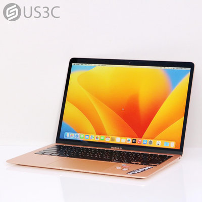 【US3C-高雄店】【一元起標】2020年初 Apple MacBook Air Retina 13吋 M1 8C7G 8G 256G 金色 蘋果筆電