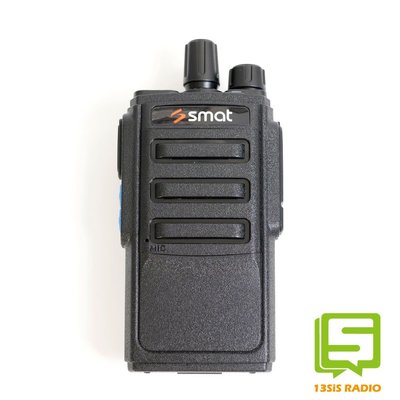 台灣原廠現貨 十三妹無線電 免執照 SMAT AT-180 業務型對講機 5W 手持式對講機 專業機 生活防水