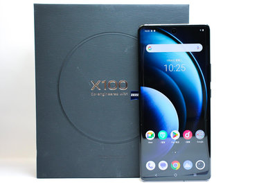 【台南橙市3C】Vivo X100 V2308 12+256G 隕石黑 6.78吋 Android 14 二手手機 保固2025-01 #88376