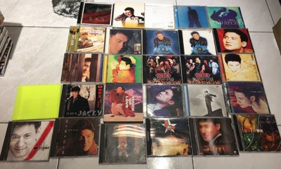 ［二手CD]早期 華語歌神 張學友 歷年來部分專輯 演唱會 雪狼湖 音樂光碟CD DVD VCD 一批
