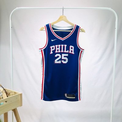 【Dr.Shoes 】Nike NBA 76人 SIXERS 七六人 SIMMONS #25 球衣 CW3678-498