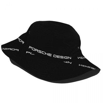 新款 Porsche design logo (5) 成人遮陽漁夫帽 水桶帽太陽帽 女日系百搭潮牌嘻哈韓版帽子 男ins